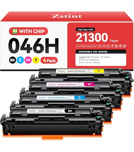 Amazon.com: Canon CRG-046 4-Color Complete Toner Cartridge Set